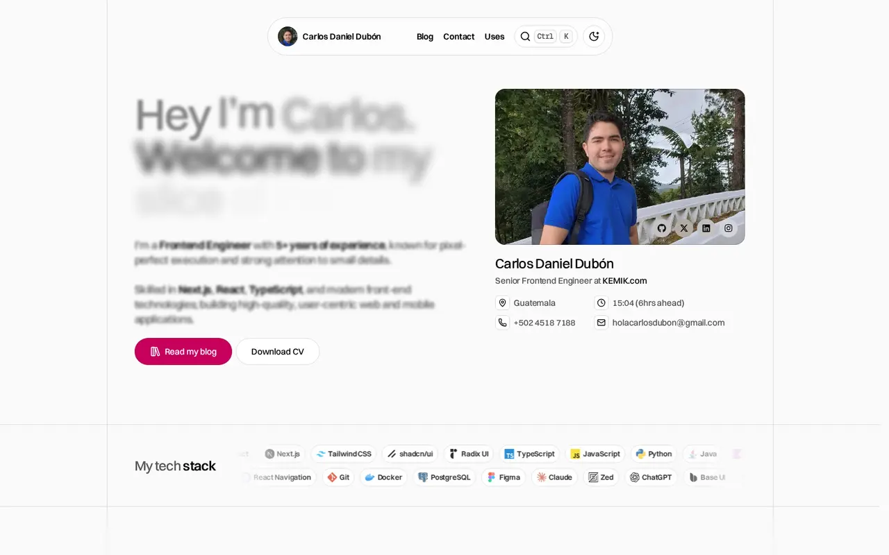 Carlos Dubón - screenshot