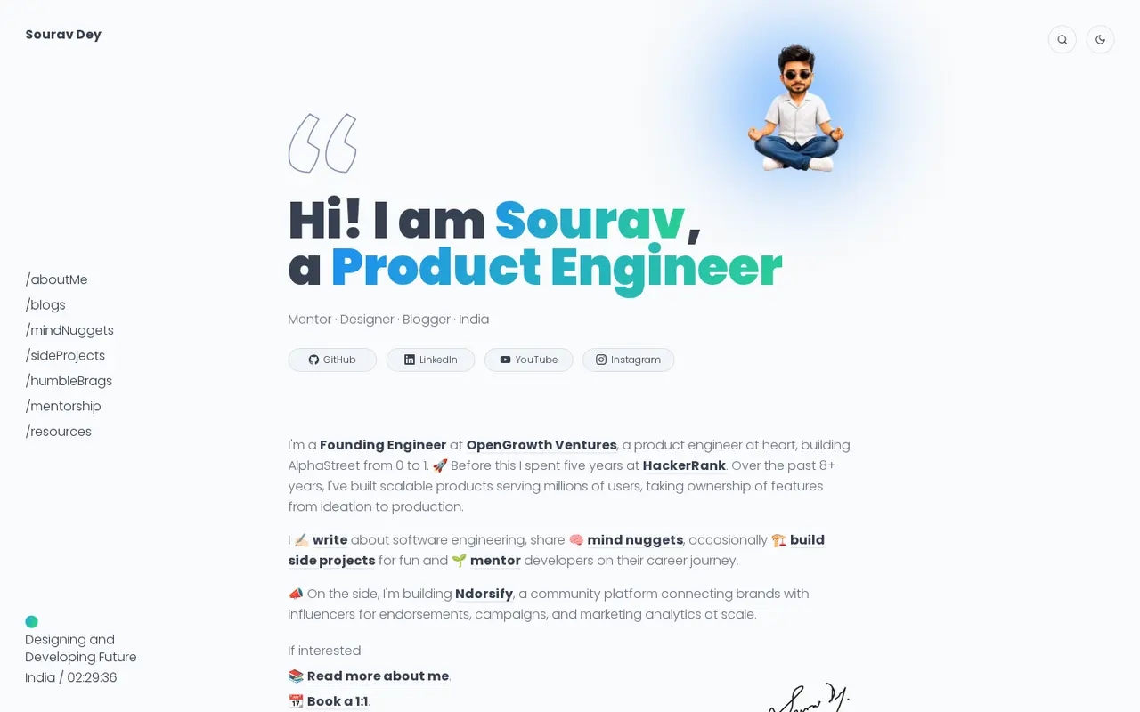 Sourav Dey - screenshot