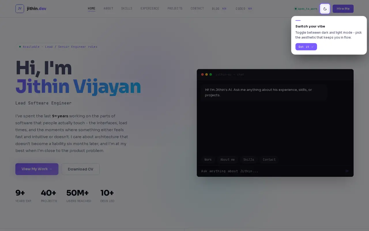 Jithin Vijayan - screenshot