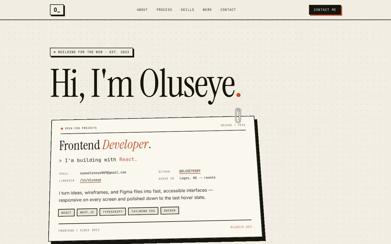 Oluseye Oyewole - screenshot